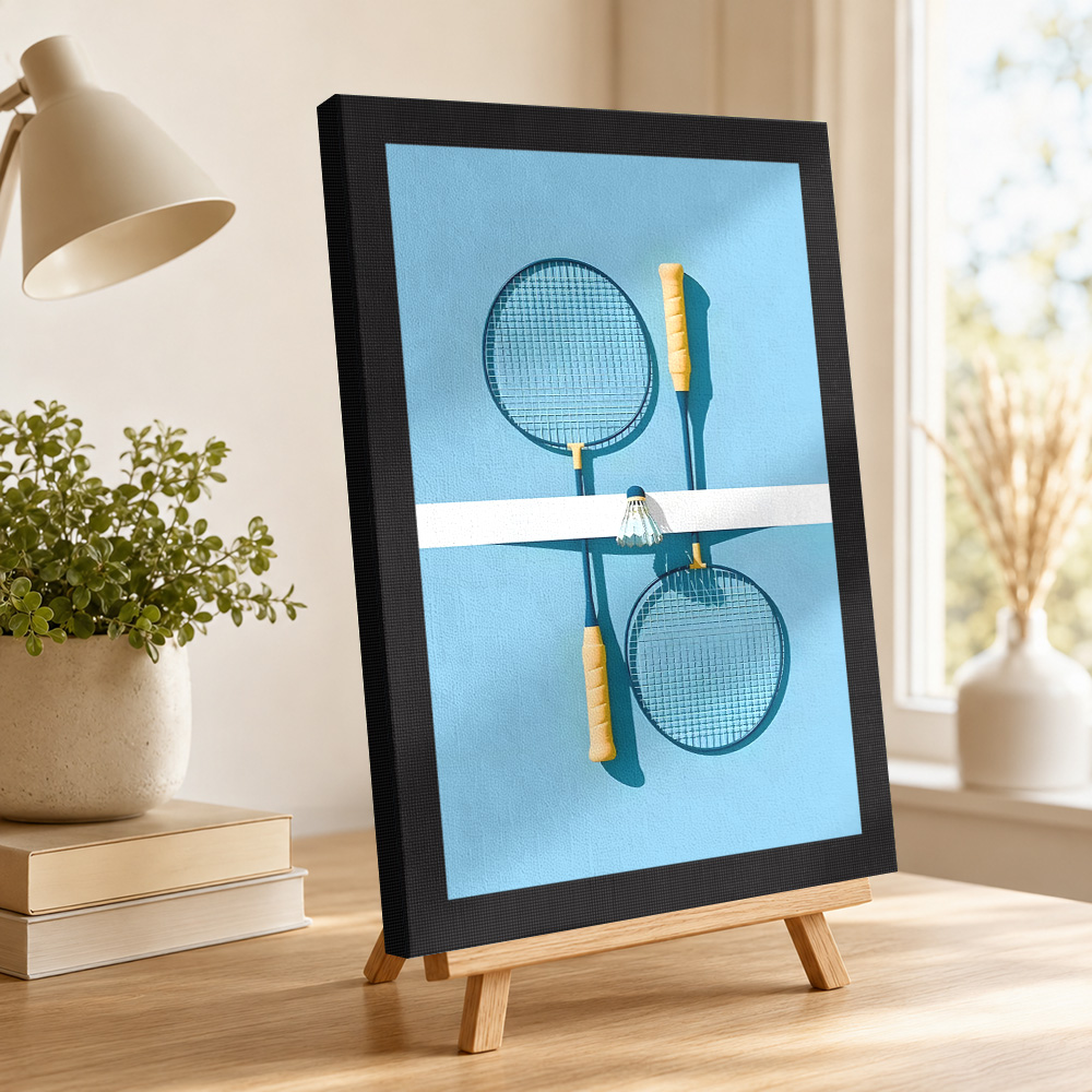 Obraz na płótnie przedstawiają – Badminton Poster recenzja i cena