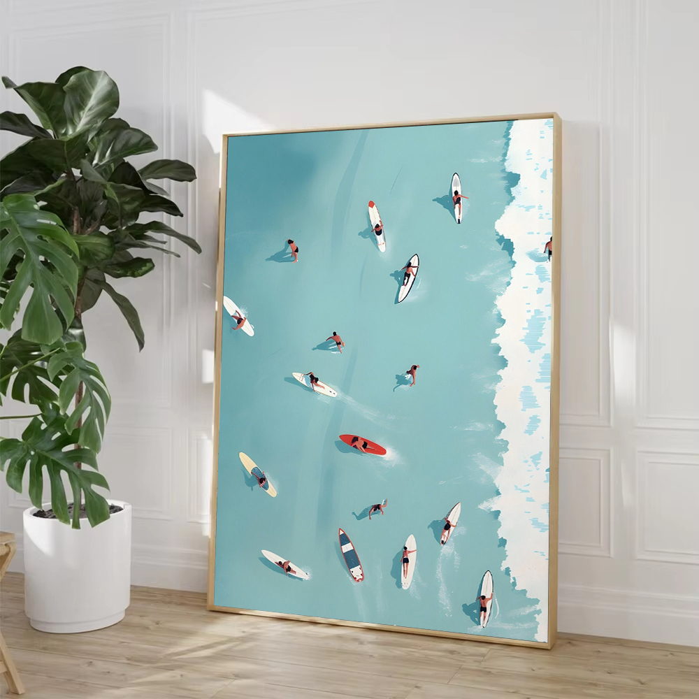 Summer Girl Swimming Pool Part – Badminton Poster recenzja i cena