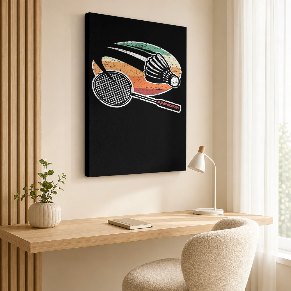 Obraz na płótnie z badmintonem – Badminton Poster recenzja i cena