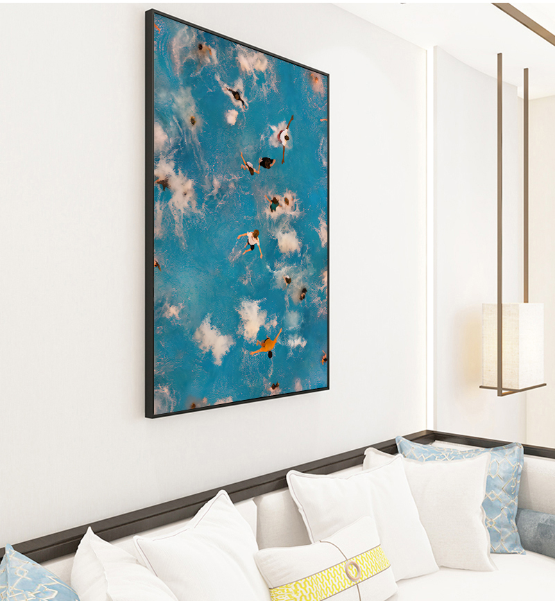 Summer Swimming Party Wall Art – Badminton Poster recenzja i cena